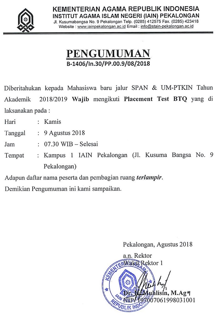 tes BTQ span-umptkin 2018